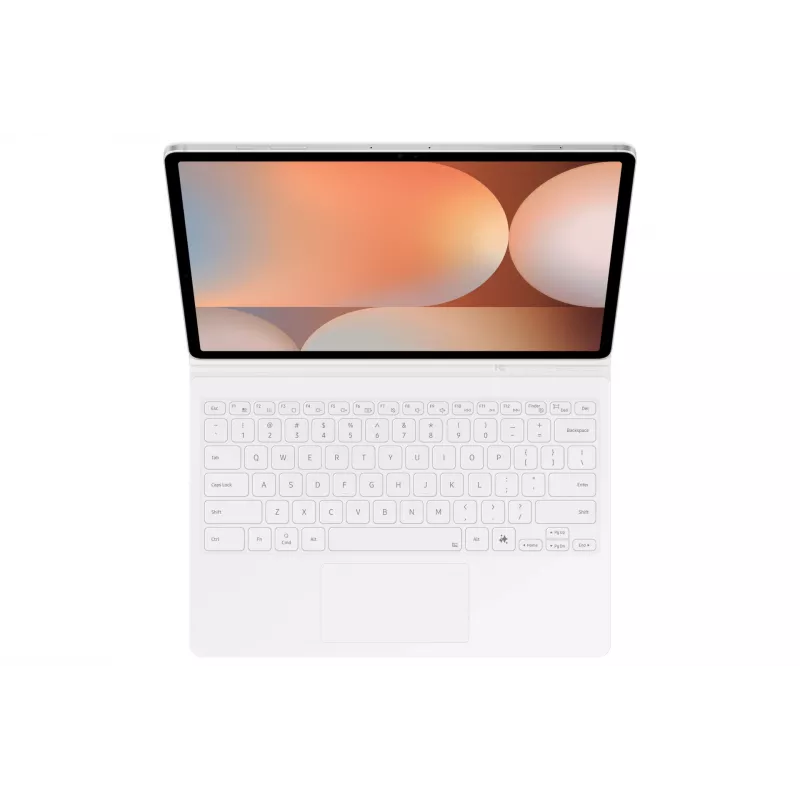 Samsung EF-DX825 QWERTZ nemecká Pogo Pin biela