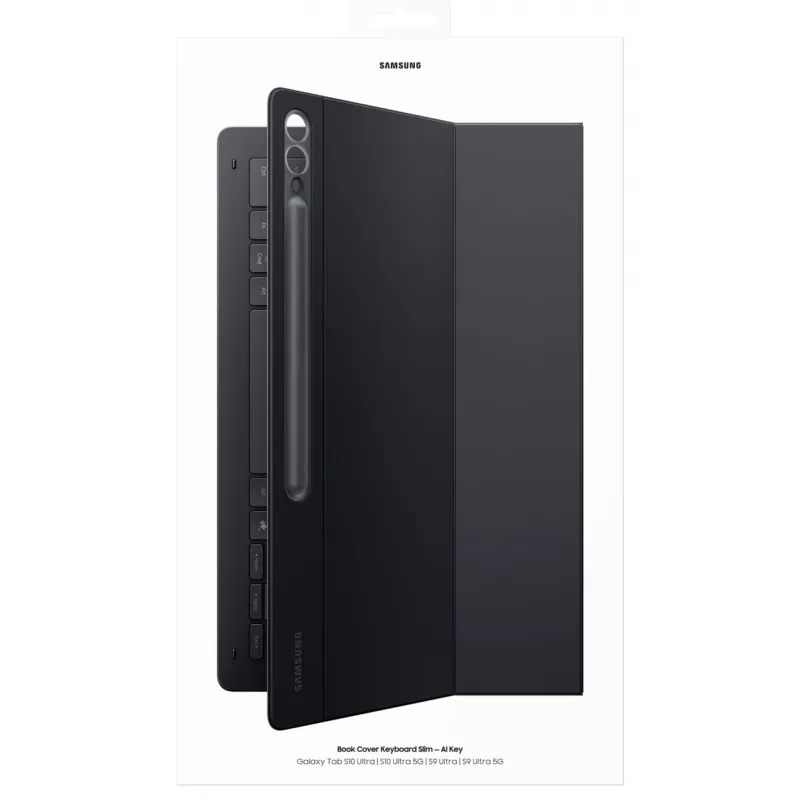 Samsung EF-DX920 QWERTZ nemecká Pogo Pin čierna