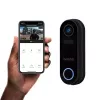 Smart zvonček Hombli Pack čierna biela IP65 bezdrôtový 1080p