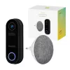 Smart zvonček Hombli Pack čierna biela IP65 bezdrôtový 1080p