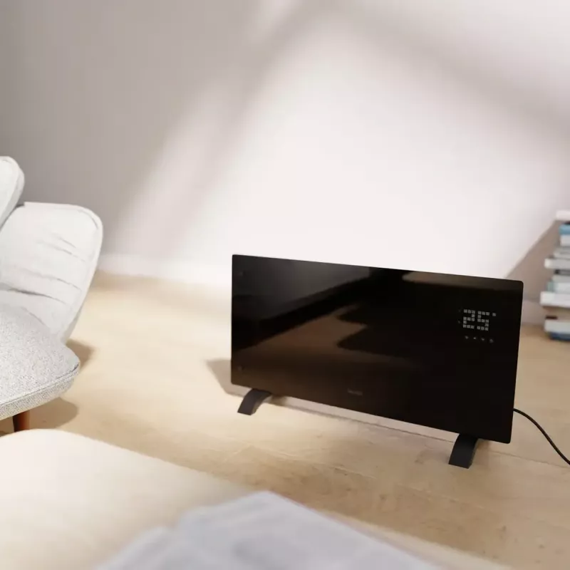 Hombli HBCH-0300 elektrický ohrievač interiér čierny 2000 W konvektorový elektrický ohrievač