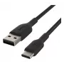 Belkin CAB002BT1MBK USB kábel 1 m USB-A na USB-C čierny