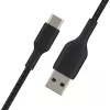 Belkin CAB002BT1MBK USB kábel 1 m USB-A na USB-C čierny