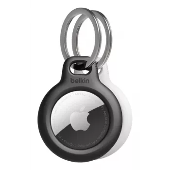 BELKIN Secure držiak na kľúčenku Airtag 2 ks čierny/biely