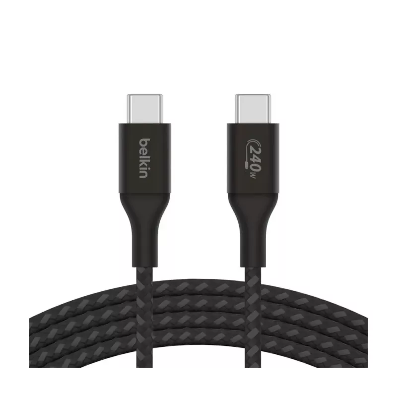 BELKIN USB kábel - Boostcharge - USB-C na USB-C kábel 240 W - 1 m - čierny