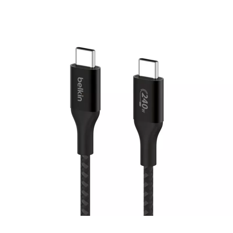 BELKIN USB kábel - Boostcharge - USB-C na USB-C kábel 240 W - 1 m - čierny