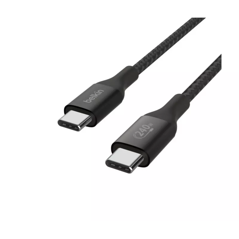 BELKIN USB kábel - Boostcharge - USB-C na USB-C kábel 240 W - 1 m - čierny