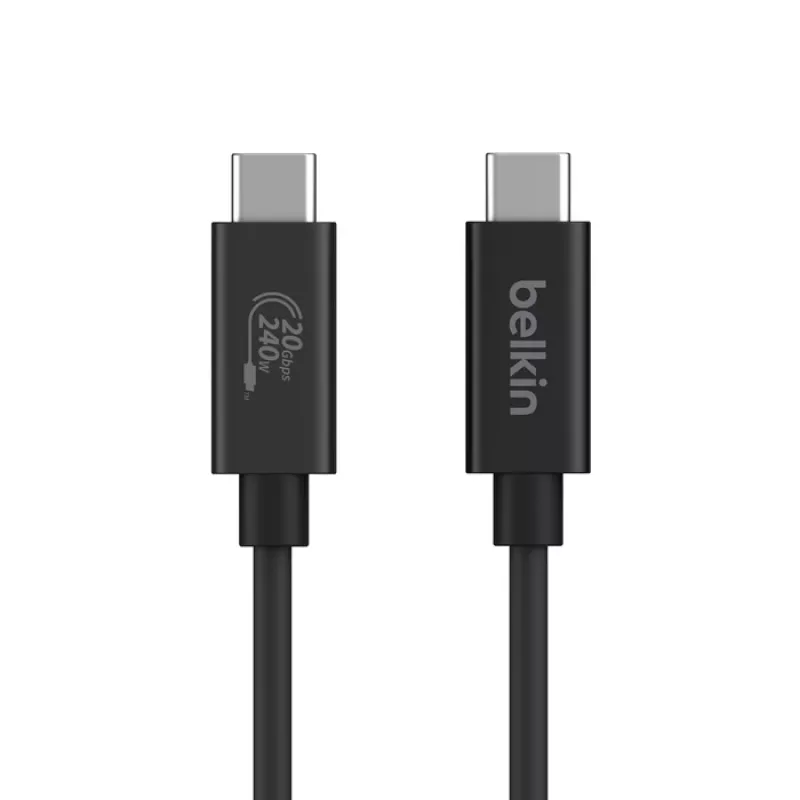 USB kábel Belkin INZ004BT2MBK USB4 Gen 2x2 2 m USB-C čierny