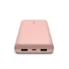BELKIN power banka 20k USB-A a USB-C 15 W ružová