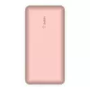 BELKIN power banka 20k USB-A a USB-C 15 W ružová