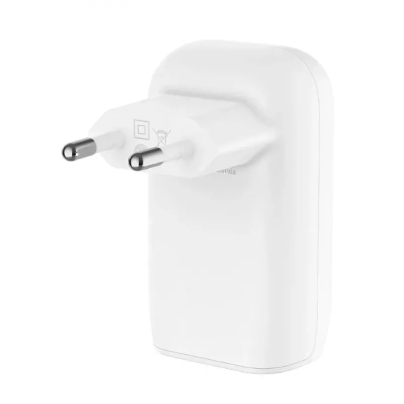 BELKIN nástenná nabíjačka - Boostcharge - USB-C 3-portová nabíjačka - s PPS 67W - biela