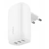 BELKIN nástenná nabíjačka - Boostcharge - USB-C 3-portová nabíjačka - s PPS 67W - biela