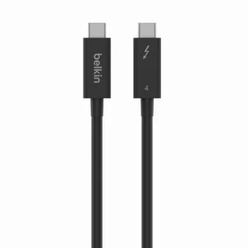 BELKIN Thunderbolt 4 kábel USB-C čierny USB-C 40 Gbit/s 100W Active 2m