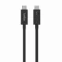 BELKIN Thunderbolt 4 kábel USB-C čierny USB-C 40 Gbit/s 100W Active 2m