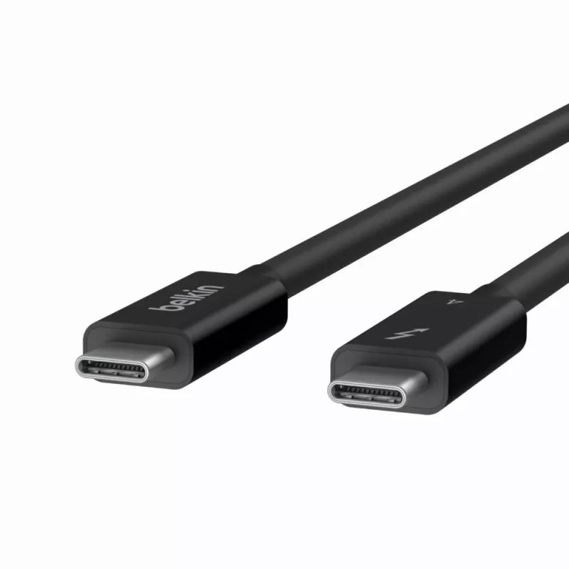 BELKIN Thunderbolt 4 kábel USB-C čierny USB-C 40 Gbit/s 100W Active 2m