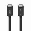 BELKIN Thunderbolt 4 kábel USB-C čierny USB-C 40 Gbit/s 100W Active 2m