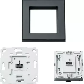 Nástenný termostat HomeMatic HmIP-BWTH-A antracit 230V — regulátor izbovej teploty, sieťový