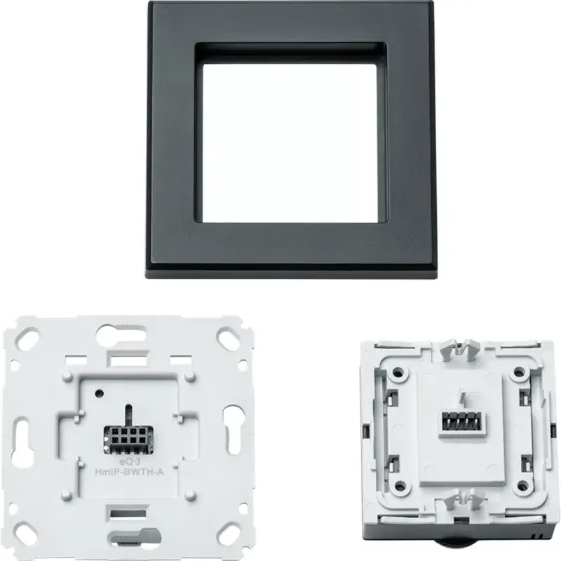 Nástenný termostat HomeMatic HmIP-BWTH-A antracit 230V — regulátor izbovej teploty, sieťový