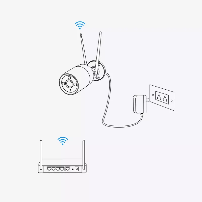 IP bezpečnostná kamera Reolink W330 4K Wi-Fi 6