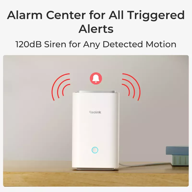 Základná jednotka Reolink D340B s Hub 1 Indoor biela 4MP