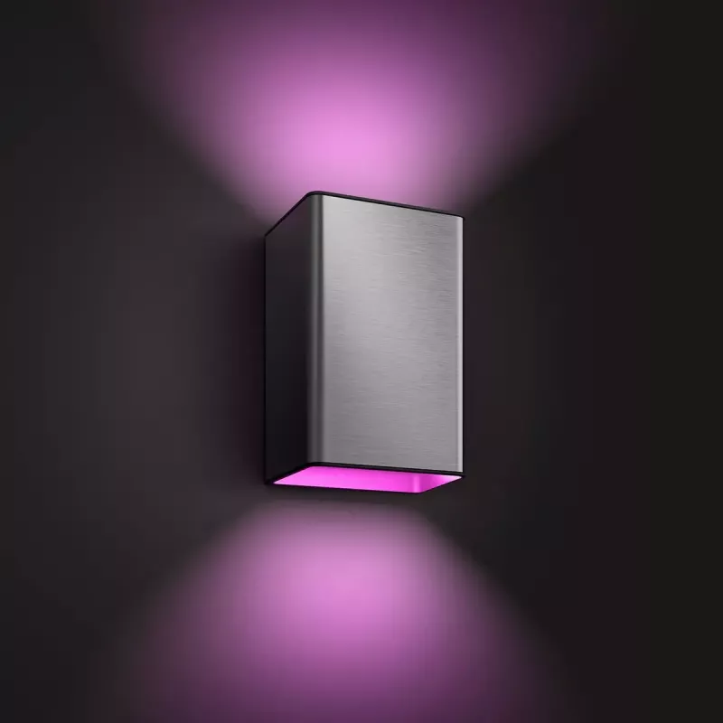 Vonkajšie nástenné svietidlo Philips Hue White and colour ambiance Resonate