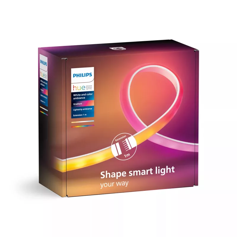 Philips Hue White and Colour Ambience Gradient Lightstrip predĺženie 1 meter
