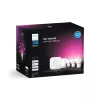 Philips Hue White and Colour Ambience štartovacia súprava: 3 GU10 smart bodové svetlá + stmievač