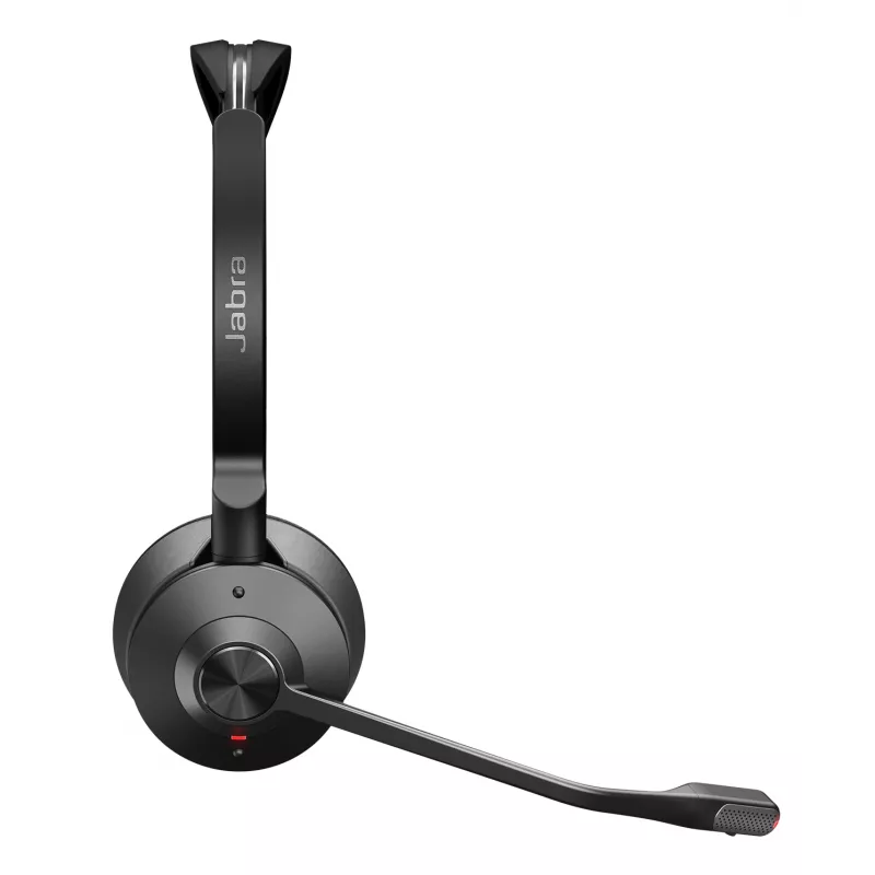 Jabra Engage 55 SE - USB-A UC Stereo, EMEA/APAC, bezdrôtový, 40 - 16000 Hz, kancelária/call centrum, 83 g, headset, čierna