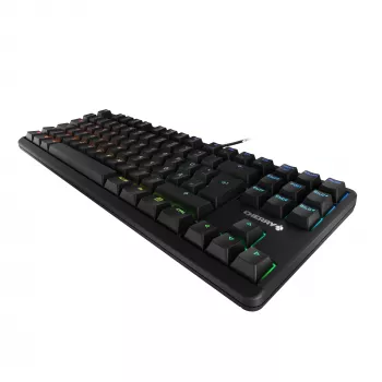 Klávesnica CHERRY G80-3000N RGB TKL univerzálna USB QWERTZ nemecká čierna