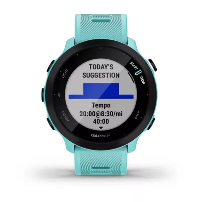 GARMIN INTERNATIONAL Forerunner 55 bežecké smart hodinky - Aqua