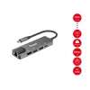 Equip USB-C 5-in-1 multifunkčný adaptér, HDMI, Gigabit-LAN, USB 3.2 Gen1, 100W USB PD