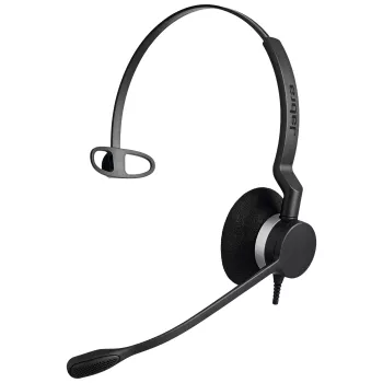 Jabra BIZ 2300 Mono, USB, UC, káblový, kancelária/call centrum, 150 - 6800 Hz, 49 g, headset, čierny