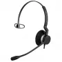 Jabra BIZ 2300 Mono, USB, UC, káblový, kancelária/call centrum, 150 - 6800 Hz, 49 g, headset, čierny