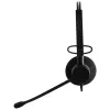 Jabra BIZ 2300 USB UC Mono káblová náhlavná súprava, na uši, mikrofón s potlačením hluku, do kancelárie/call centra, 49 g, čierna