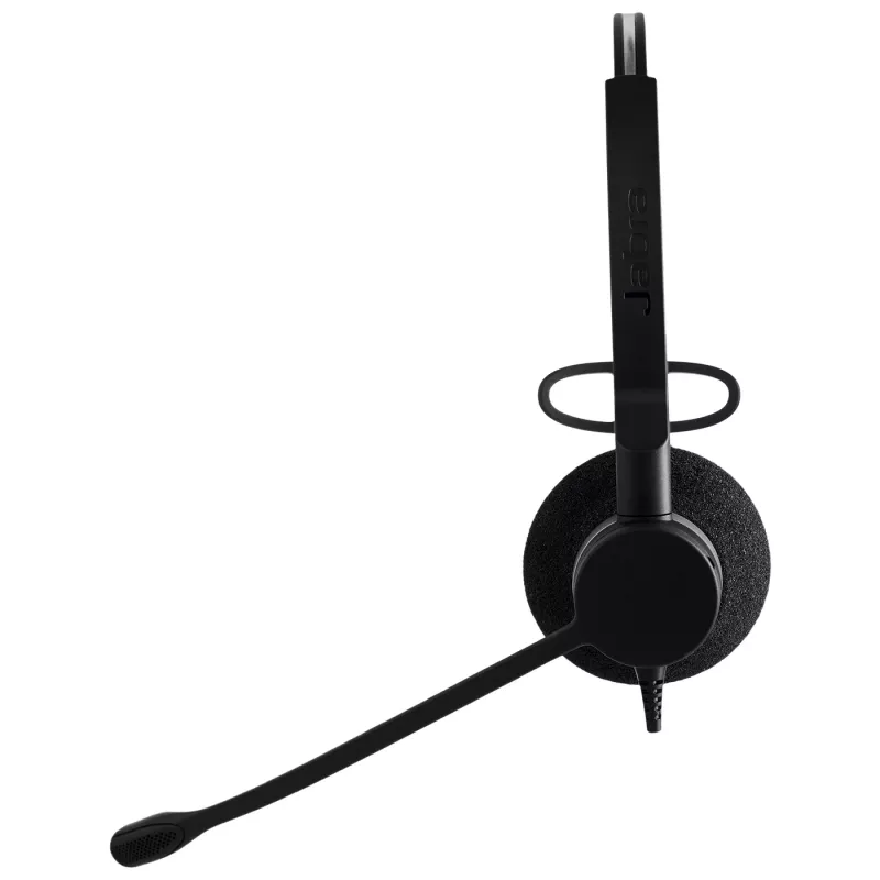 Jabra BIZ 2300 USB UC Mono káblová náhlavná súprava, na uši, mikrofón s potlačením hluku, do kancelárie/call centra, 49 g, čierna