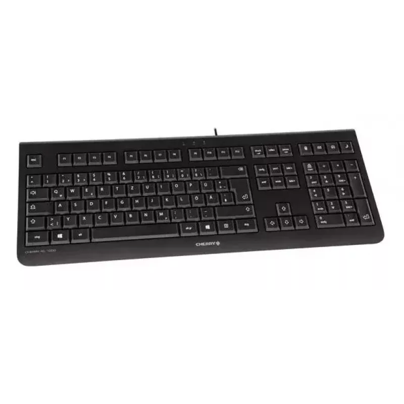 CHERRY KC 1000 klávesnica univerzálna USB AZERTY belgická čierna