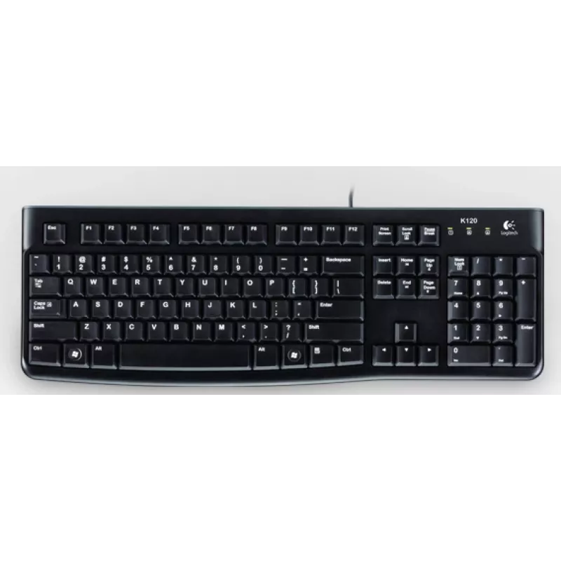 LOGITECH klávesnica K120 – For Business – Qwertz švajčiarske rozloženie