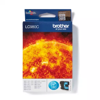 Brother LC980C atramentová kazeta 1 ks originál azúrová