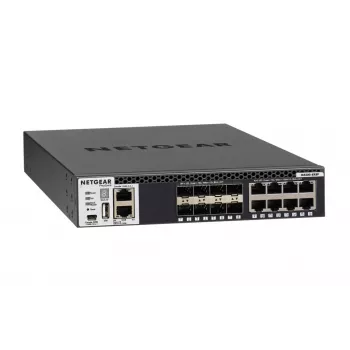 NETGEAR M4300-8X8F Managed L3 10G Ethernet (100/1000/10000) 1U čierny