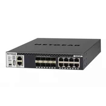 NETGEAR M4300-8X8F Managed L3 10G Ethernet (100/1000/10000) 1U čierny