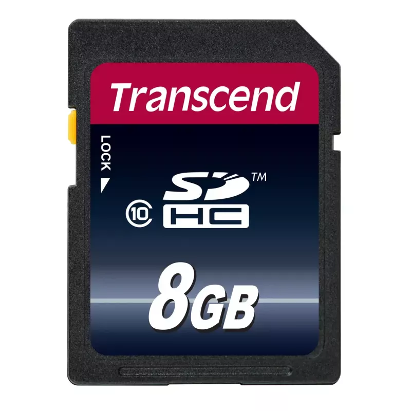 Flash pamäť Transcend 8GB SDHC trieda 10 TS8GSDHC10