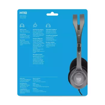 LOGITECH H110 – 3,5 mm – stereo headset