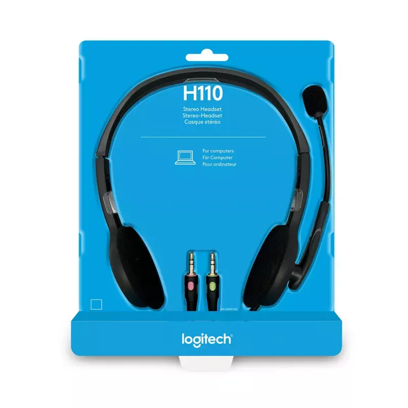 LOGITECH H110 – 3,5 mm – stereo headset