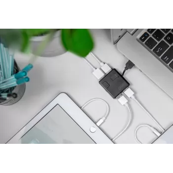 DIGITUS USB 2.0 High-speed hub 4 porty (da-70217)