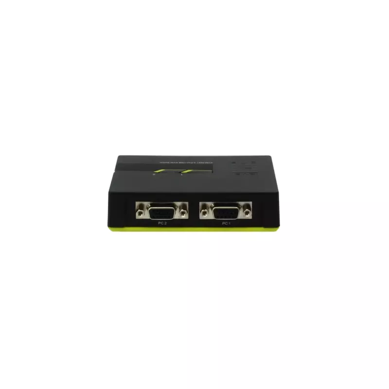 LevelOne 2-portový USB VGA KVM prepínač, podpora zvuku