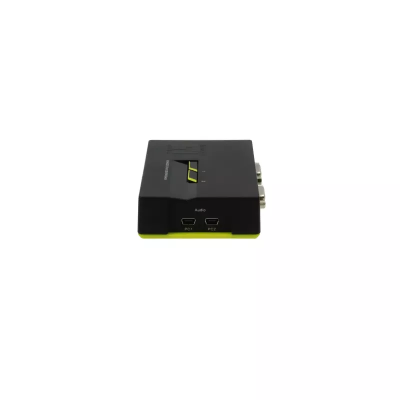 LevelOne 2-portový USB VGA KVM prepínač, podpora zvuku