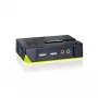 LevelOne 2-portový USB VGA KVM prepínač, podpora zvuku