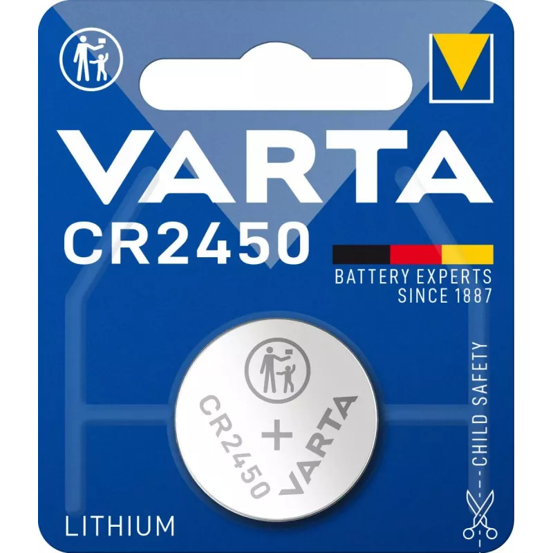 VARTA lítiová gombíková batéria CR2450 3V