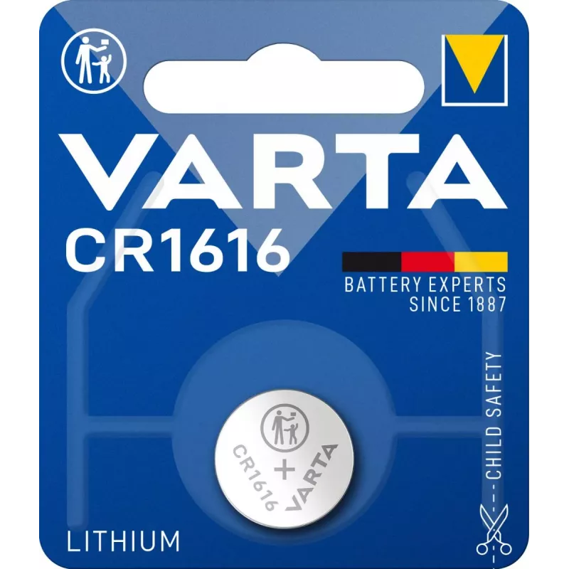 VARTA batéria lítiová gombíková CR1616 3V