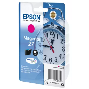 Epson Alarm clock jednotlivé balenie purpurový 27 DURABrite Ultra atrament